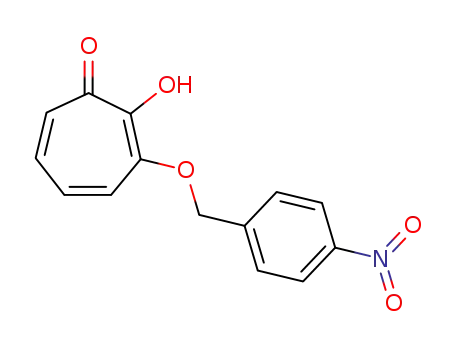 2,4,6-Cycloheptatrien-1-one, 2-hydroxy-3-[(4-nitrophenyl)methoxy]-