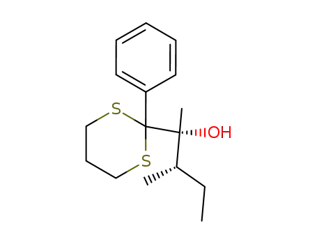 (1'S*,2'S*)-2-(1-Hydroxy-1,2-dimethylbutyl)-2-phenyl-1,3-dithian