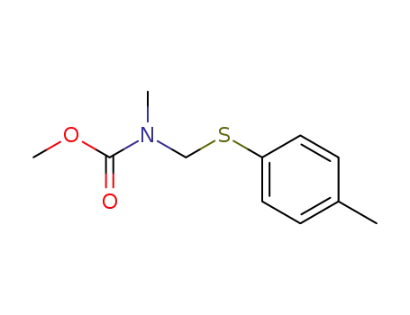 Methyl N-methyl-N-<(p-tolylthio)-methyl>-carbamat