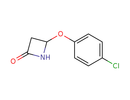 4-(p-chlorophenoxy)azetidin-2-one