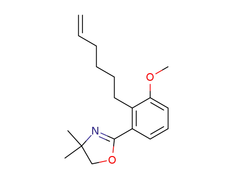 Oxazole, 2-[2-(5-hexenyl)-3-methoxyphenyl]-4,5-dihydro-4,4-dimethyl-