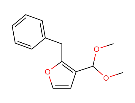 2-Benzyl-3-dimethoxymethylfuran