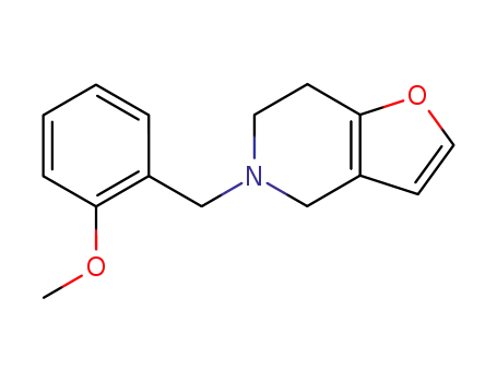 5-(2-methoxy-benzyl)-4,5,6,7-tetrahydro-furo[3,2-<i>c</i>]pyridine
