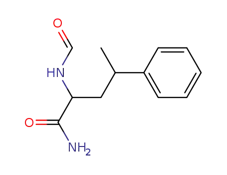 2-Formylamino-4-phenyl-pentanoic acid amide