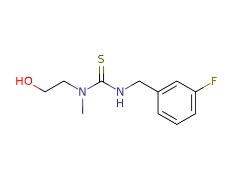 Thiourea, N'-[(3-fluorophenyl)methyl]-N-(2-hydroxyethyl)-N-methyl-