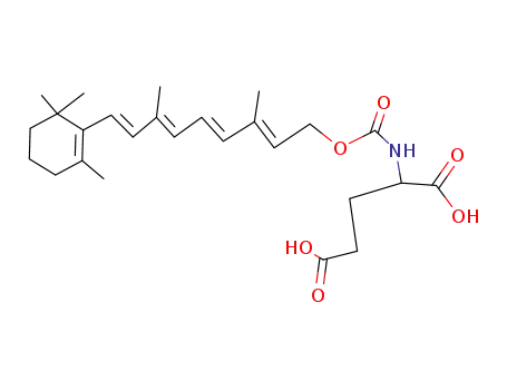 O-(1,3-Dicarboxy-propylaminocarbonyl)-vitamin-A