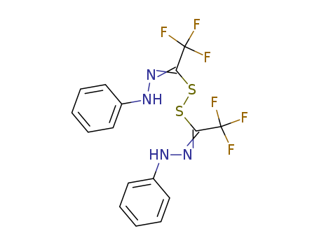 Bis(2,2,2-trifluoro-N-phenylethanehydrazonoyl) disulfide cas  4454-60-8