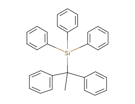 Triphenyl-<1,1-diphenyl-aethyl>-silan