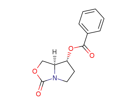 Benzoic acid (7R,7aS)-3-oxo-tetrahydro-pyrrolo[1,2-c]oxazol-7-yl ester