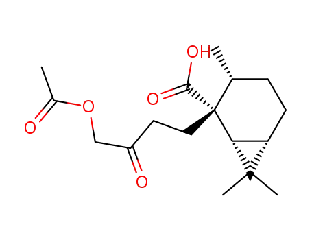 (1R,6R,7S,10R)-14-acetoxy-4-oxo-4,5-secovitran-5-oic acid