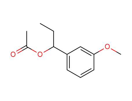 Acetic acid 1-(3-methoxy-phenyl)-propyl ester