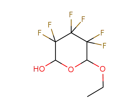 6-ethoxy-3,3,4,4,5,5-hexafluoro-tetrahydro-pyran-2-ol