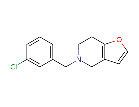 5-(3-chloro-benzyl)-4,5,6,7-tetrahydro-furo[3,2-<i>c</i>]pyridine
