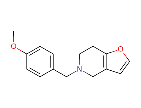 5-(4-methoxy-benzyl)-4,5,6,7-tetrahydro-furo[3,2-<i>c</i>]pyridine