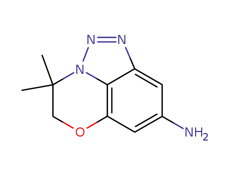 3,3-dimethyl-3,4-dihydro-5-oxa-1,2,2a-triaza-acenaphthylen-7-ylamine