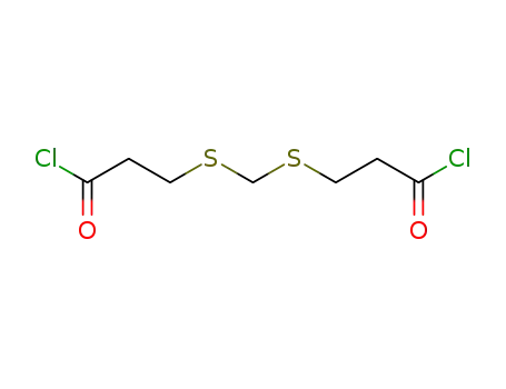3,3'-methanediylbissulfanyl-bis-propionyl chloride
