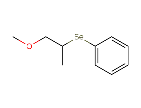 Molecular Structure of 65275-34-5 (Benzene, [(2-methoxy-1-methylethyl)seleno]-)