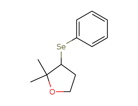 2,2-Dimethyl-3-(phenylselanyl)oxolane