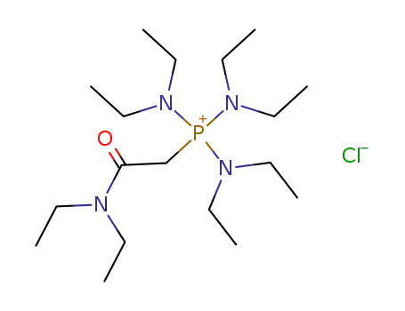 tris(diethylamino)<(diethylcarbamoyl)methyl>phosphonium chloride