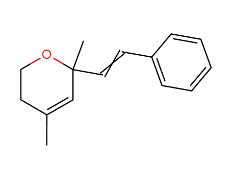 4,6-Dimethyl-6-((Z)-styryl)-3,6-dihydro-2H-pyran
