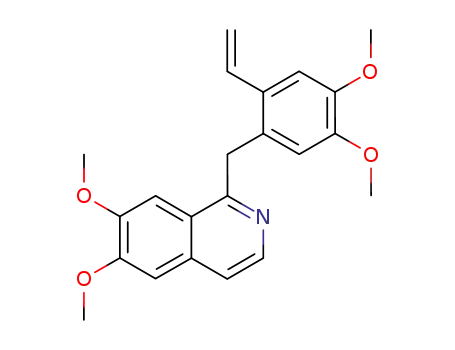 Isoquinoline, 1-[(2-ethenyl-4,5-dimethoxyphenyl)methyl]-6,7-dimethoxy-