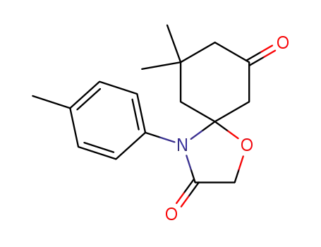 9,9-Dimethyl-4-p-tolyl-1-oxa-4-aza-spiro[4.5]decane-3,7-dione