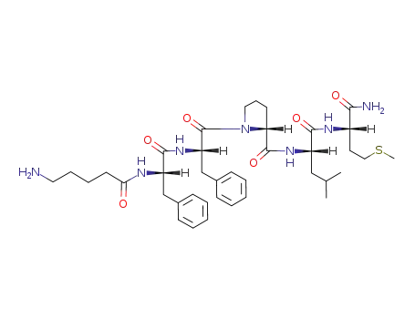 L-Methioninamide,
N-(5-amino-1-oxopentyl)-L-phenylalanyl-L-phenylalanyl-D-prolyl-L-leucyl-