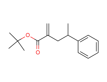 tert-butyl 2-methylene-4-phenylpentanoate