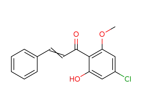 2-Propen-1-one, 1-(4-chloro-2-hydroxy-6-methoxyphenyl)-3-phenyl-
