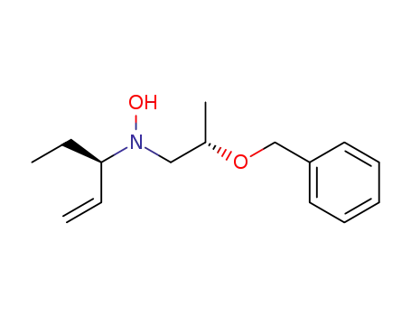 N-((S)-2-Benzyloxy-propyl)-N-((R)-1-ethyl-allyl)-hydroxylamine
