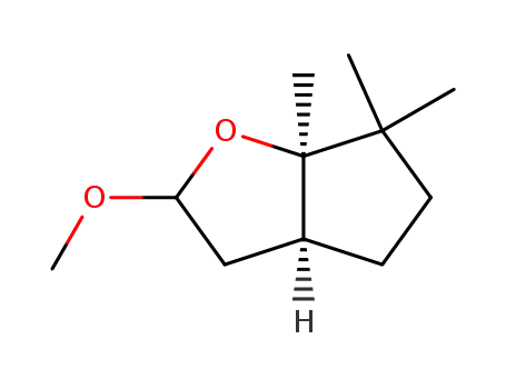 2H-Cyclopenta[b]furan, hexahydro-2-methoxy-6,6,6a-trimethyl-