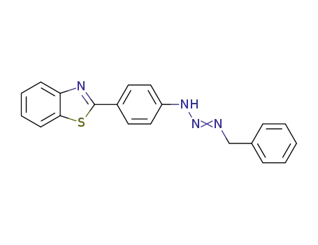2-[4-(3-benzyl-triazenyl)-phenyl]-benzothiazole