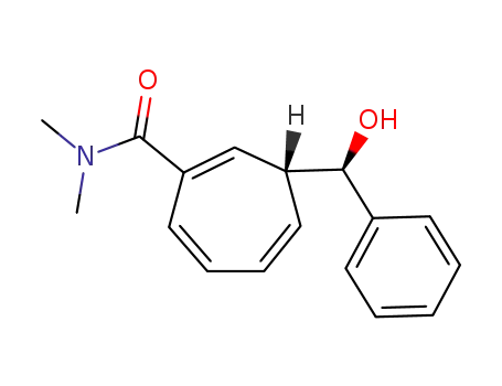 (R<sup>*</sup>,S<sup>*</sup>;S<sup>*</sup>,R<sup>*</sup>)-3-(Hydroxyphenylmethyl)-N,N-dimethyl-1,4,6-cycloheptatrien-1-carboxamid