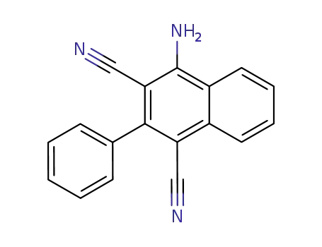 1,3-Naphthalenedicarbonitrile, 4-amino-2-phenyl-