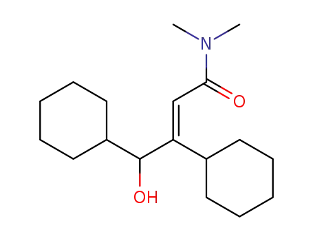 (E)-3,4-Dicyclohexyl-4-hydroxy-but-2-enoic acid dimethylamide