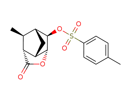 6-endo-hydroxy-3-exo-methyl-5-exo-p-tolylsulphonyloxynorborn-2-endo-ylcarboxylic acid γ-lactone
