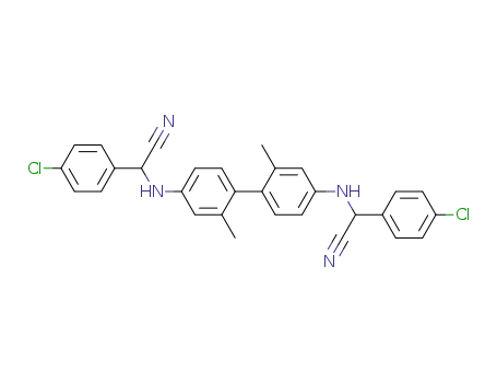 (4-Chloro-phenyl)-(4'-{[(4-chloro-phenyl)-cyano-methyl]-amino}-2,2'-dimethyl-biphenyl-4-ylamino)-acetonitrile