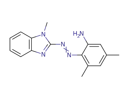 3,5-Dimethyl-2-(1-methyl-1H-benzoimidazol-2-ylazo)-phenylamine