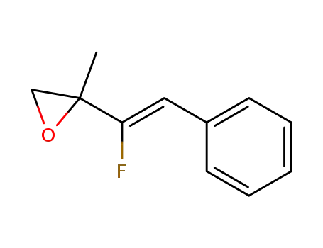 2-((Z)-1-Fluoro-2-phenyl-vinyl)-2-methyl-oxirane
