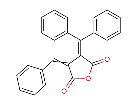 2,5-Furandione, 3-(diphenylmethylene)dihydro-4-(phenylmethylene)-