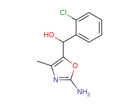 2-amino-4-methyl-5-(α-hydroxy-2'-chlorobenzyl)oxazole