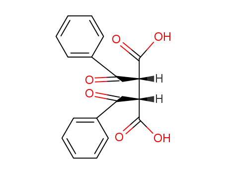 Molecular Structure of 101737-25-1 (Butanedioic acid, 2,3-dibenzoyl-)