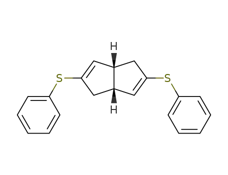 Molecular Structure of 139462-72-9 (3,7-bis(phenylthio)bicyclo<3.3.0>octa-2,6-diene)
