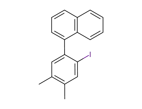 1-(2'-iodo-4',5'-dimethylphenyl)naphtalene