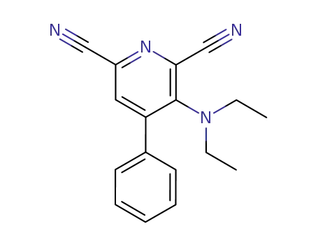 3-(Diethylamino)-4-phenylpyridine-2,6-dicarbonitrile