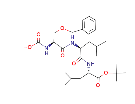 (S)-2-[(S)-2-((S)-3-Benzyloxy-2-tert-butoxycarbonylamino-propionylamino)-4-methyl-pentanoylamino]-4-methyl-pentanoic acid tert-butyl ester