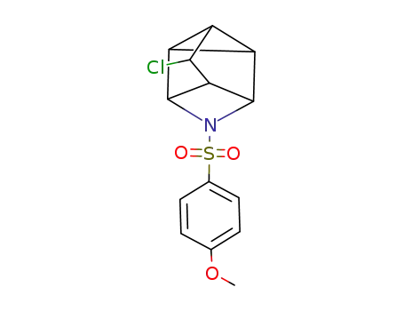 7-chloro-4-(4'-methoxyphenylsulfonyl)-4-azatetracyclo<3.3.0.0<sup>2,8</sup>.0<sup>3,6</sup>>octane