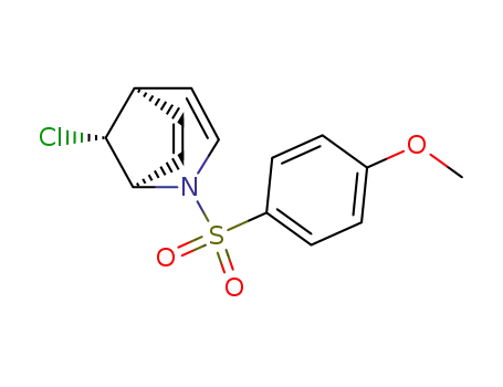 anti-8-chloro-2-(4'-methoxyphenylsulfonyl)-2-azabicyclo<3.2.1>octa-3,6-diene