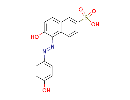 2-Naphthalenesulfonic acid, 6-hydroxy-5-[(4-hydroxyphenyl)azo]-