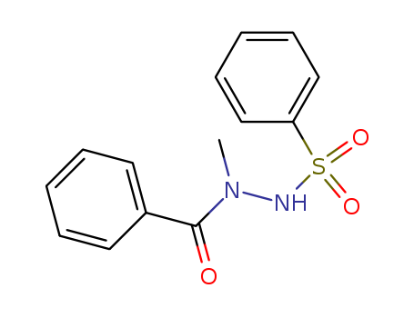 Benzenesulfonic acid, 2-benzoyl-2-methylhydrazide